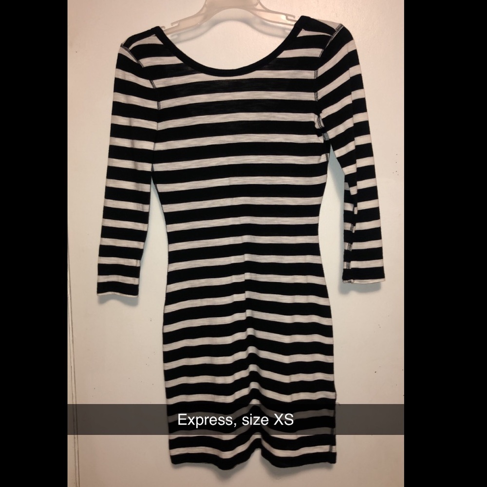 Express three quarter length dresses
